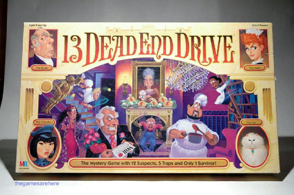 13 Dead End Drive  (2-4) board game collectible [Barcode 032244044106] - Main Image 1