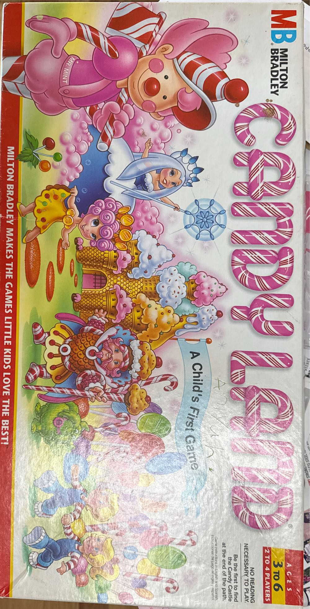 Candyland  (2-4) board game collectible [Barcode 032244047008] - Main Image 4
