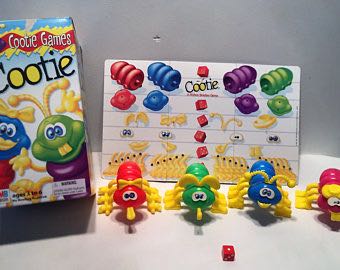 Cootie  (2-4) board game collectible [Barcode 032244047824] - Main Image 2
