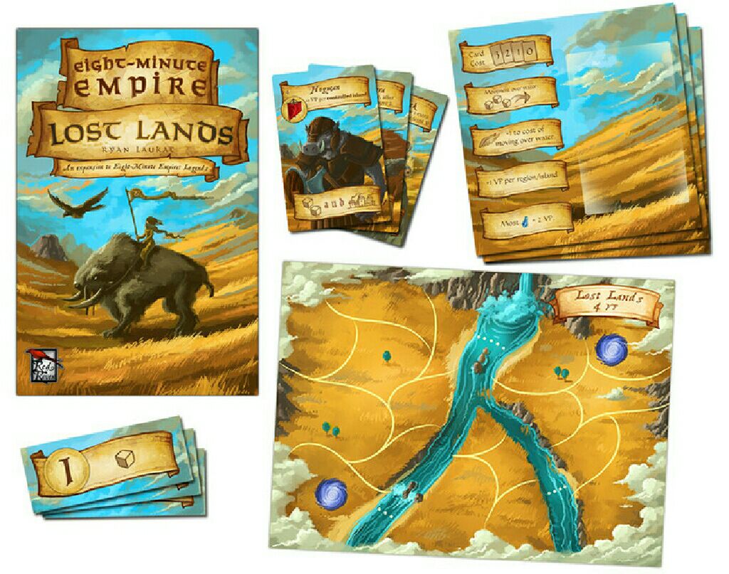 Eight-Minute Empire: Lost Lands  (2-6) board game collectible [Barcode 040232179945] - Main Image 2