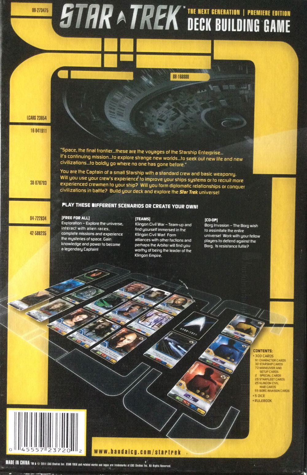 Star Trek Deck Building Game  (2-5) board game collectible [Barcode 045557237202] - Main Image 3