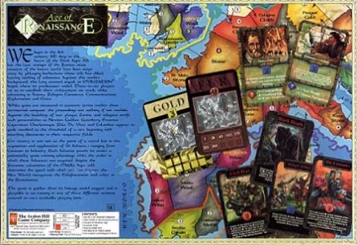 Age of Renaissance  (3 - 6) board game collectible [Barcode 045708009078] - Main Image 3