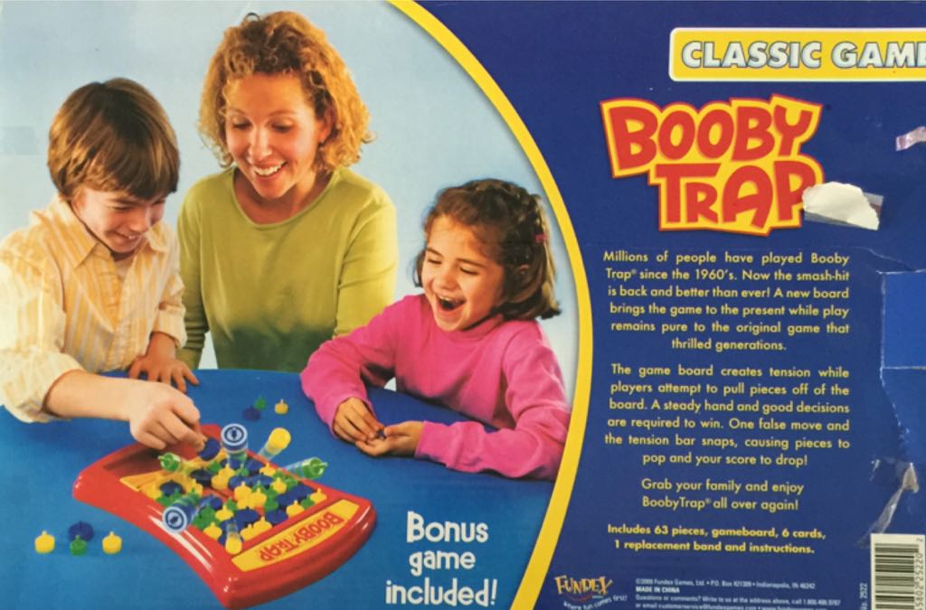 Booby Trap  (6) board game collectible [Barcode 045802252202] - Main Image 2