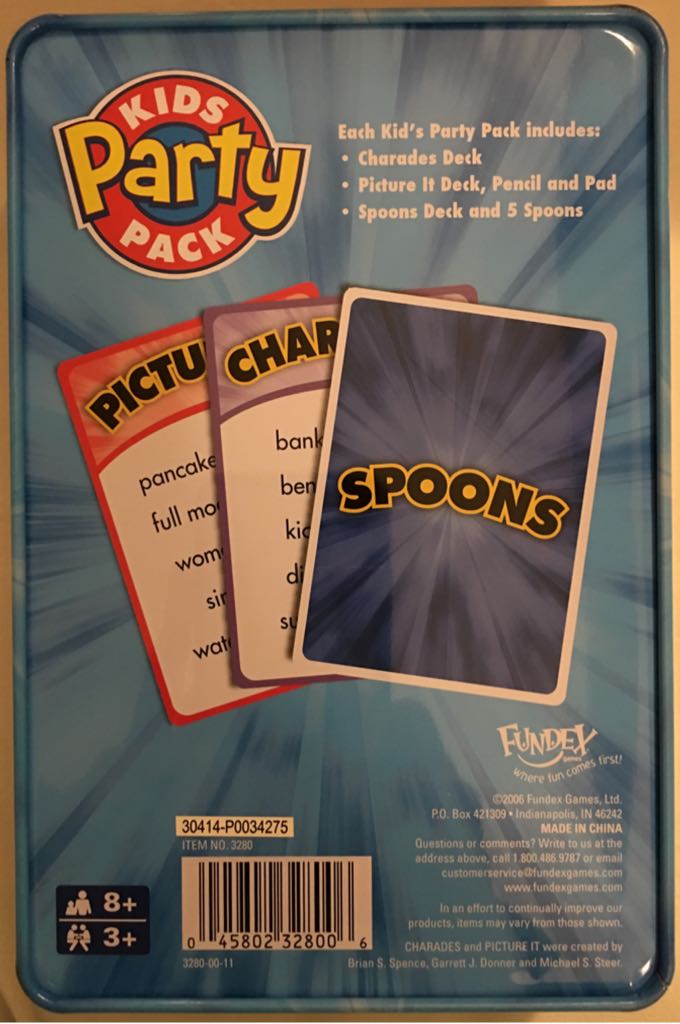 Kids Party Pack  (3+) board game collectible [Barcode 045802328006] - Main Image 2