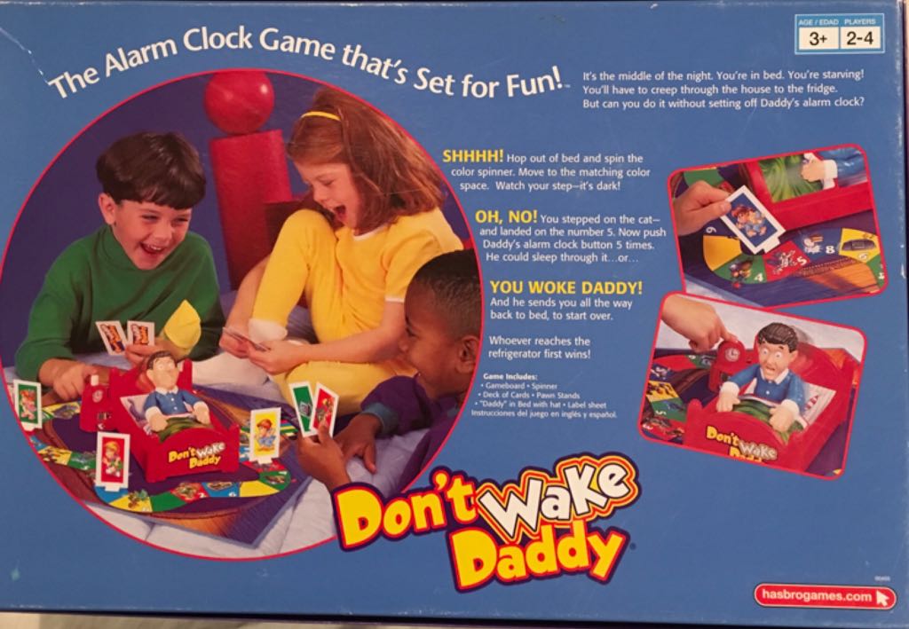 Dont Wake Daddy  (2-4) board game collectible [Barcode 073000004552] - Main Image 2