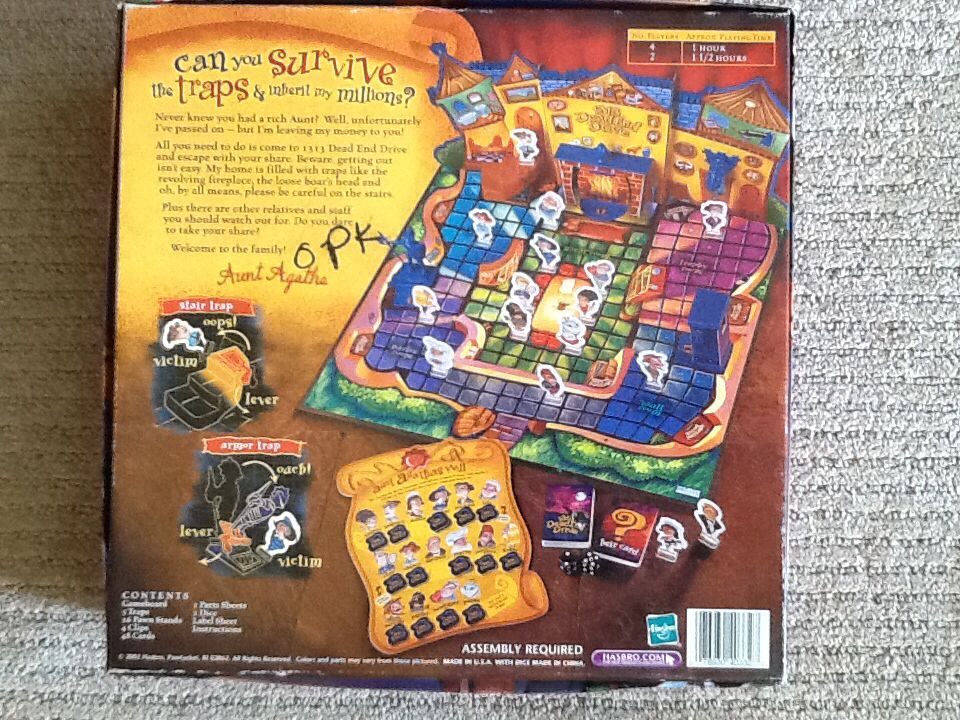 1313 Dead End Drive  (2 to 4) board game collectible [Barcode 076930403327] - Main Image 2