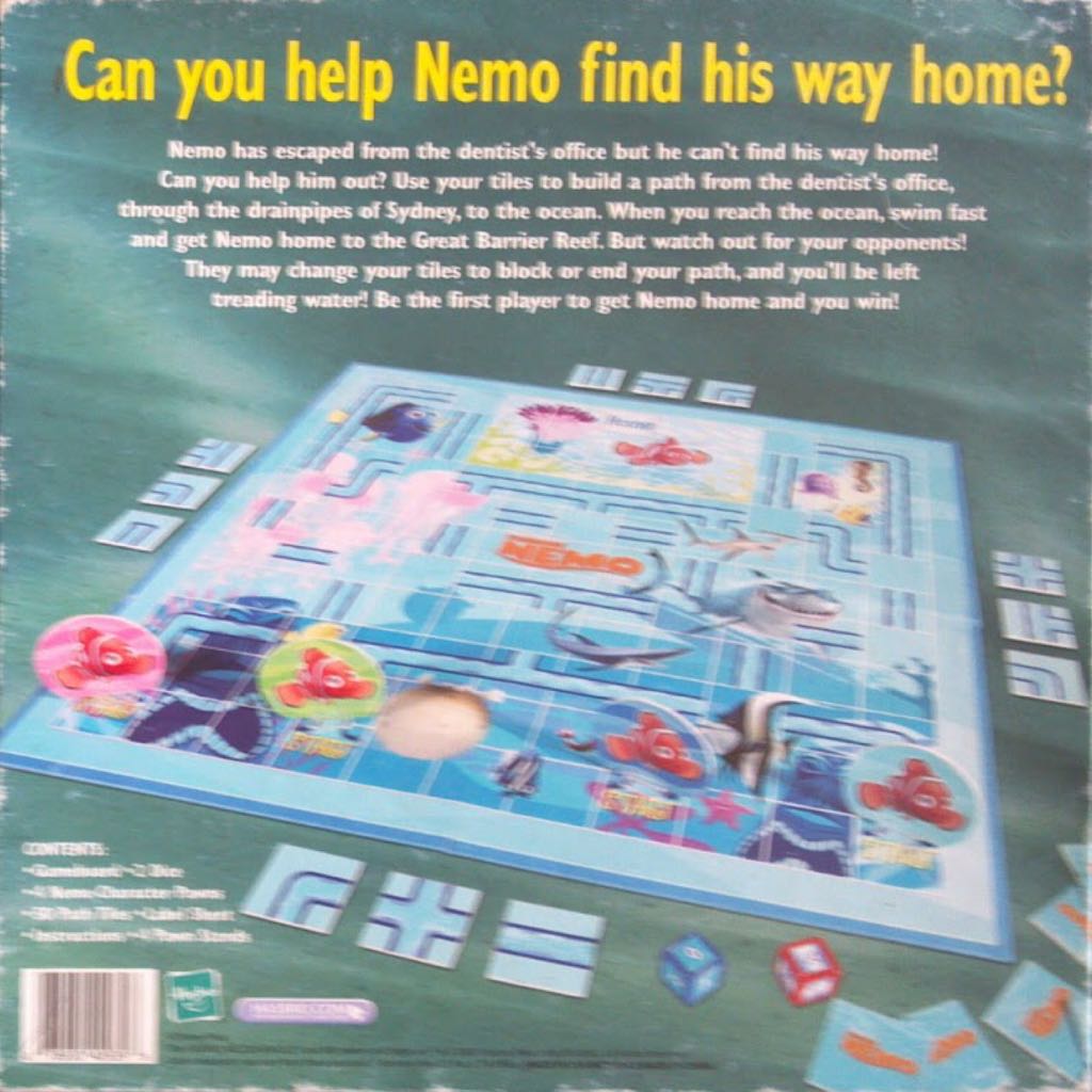 Finding Nemo  (2-4) board game collectible [Barcode 076930409398] - Main Image 2