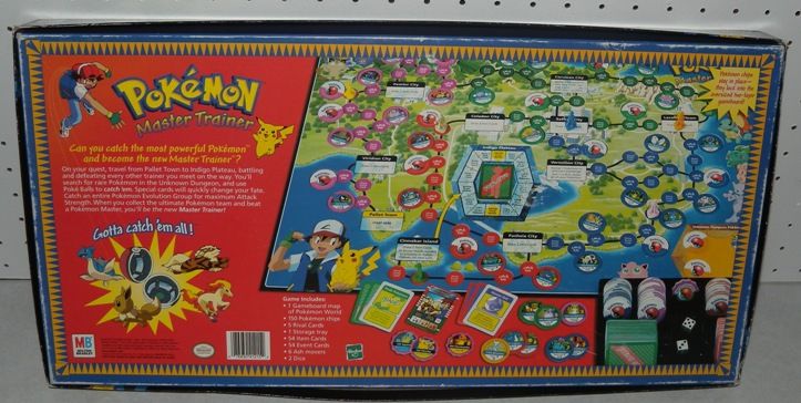 Pokemon Master Trainer  (2-6) board game collectible [Barcode 076930412152] - Main Image 2