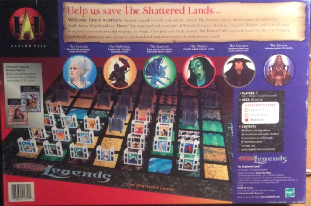 Stratego Legends: The Shattered Lands  (2) board game collectible [Barcode 076930413111] - Main Image 2
