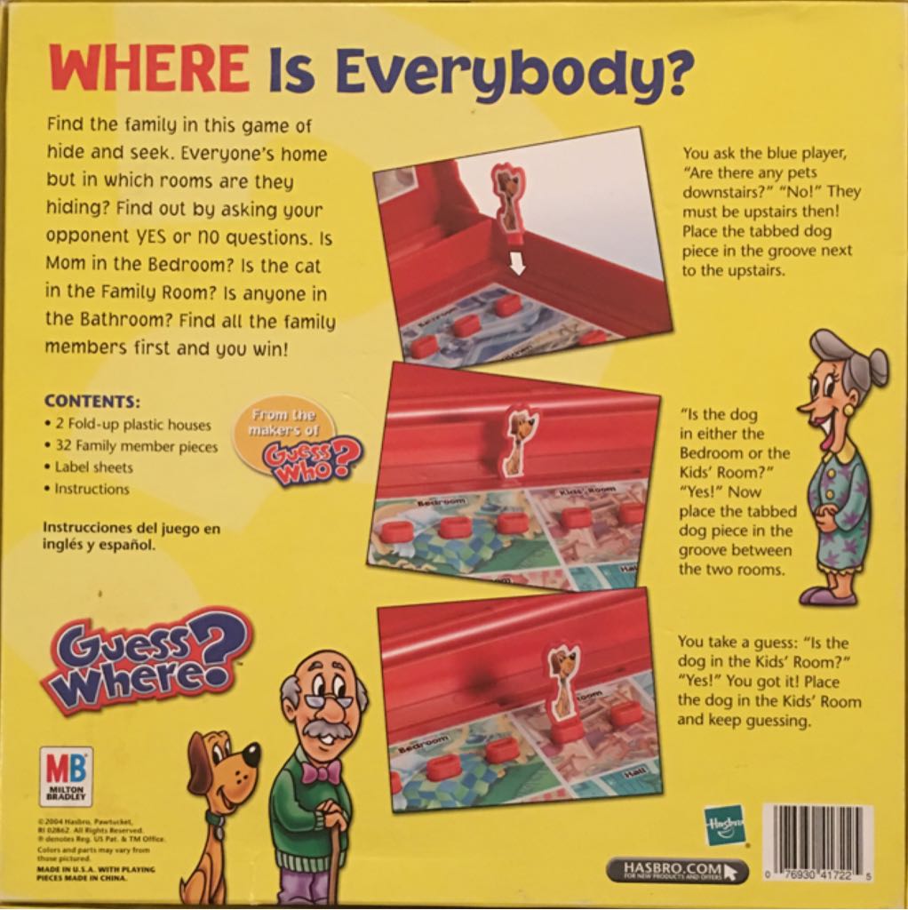 Guess Where?  (2) board game collectible [Barcode 076930417225] - Main Image 2