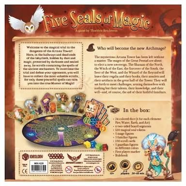 Five Seals of Magic  (2-5) board game collectible [Barcode 11287865] - Main Image 2