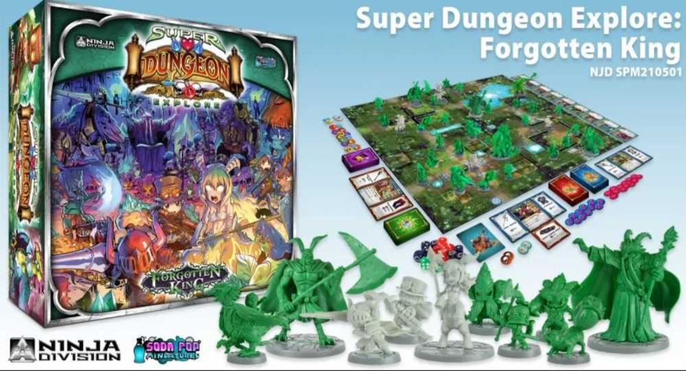 Super Dungeon Explore: Forgotten King  (1-6) board game collectible [Barcode 1916132100145] - Main Image 4
