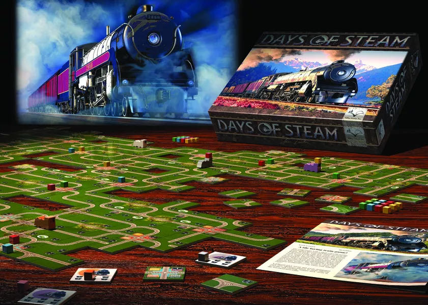 Days Of Steam  (2-4) board game collectible [Barcode 263010186205] - Main Image 3