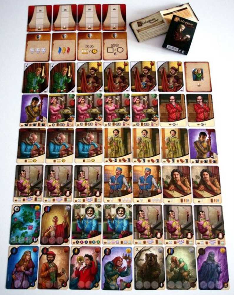 Shakespeare: Backstage  (1-4) board game collectible [Barcode 3558380038276] - Main Image 3
