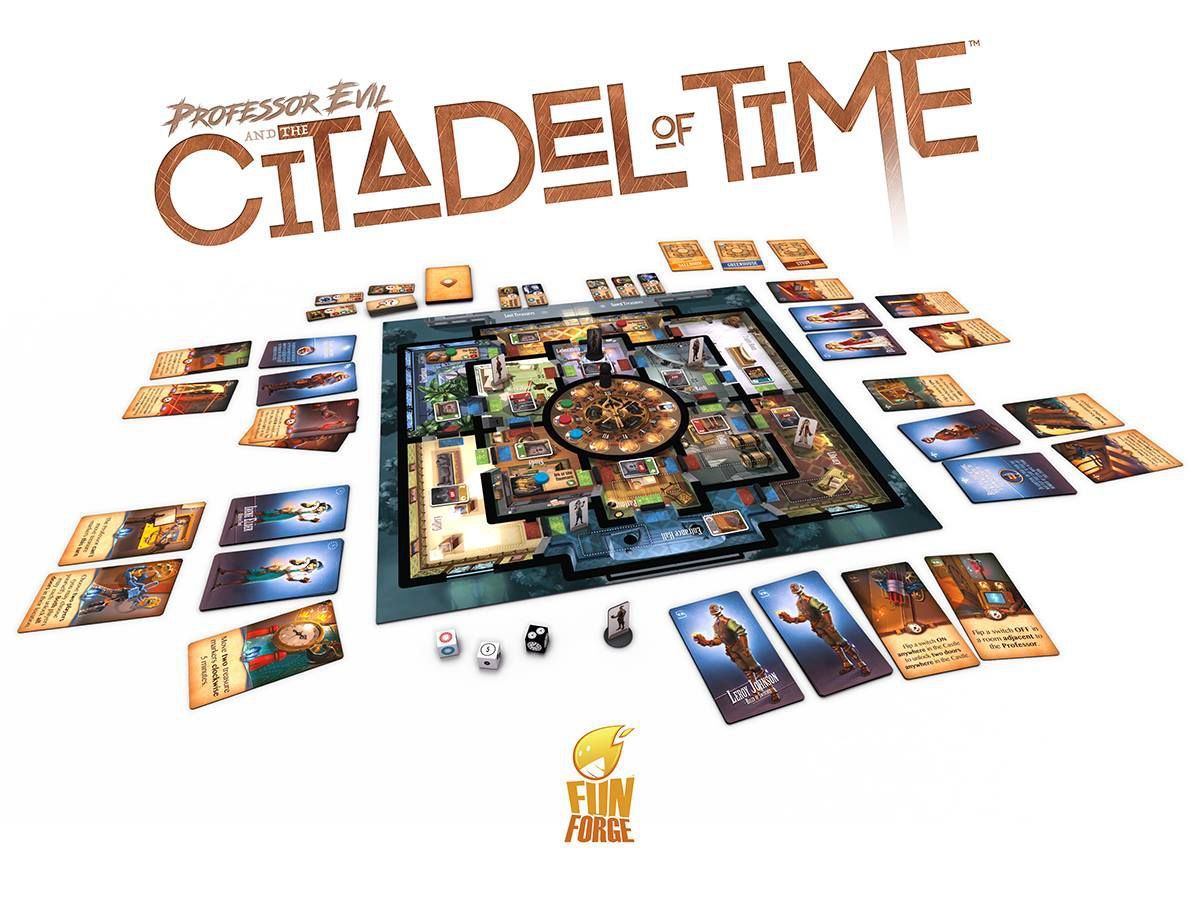 Professor Evil And The Citadel Of Time  (2-4) board game collectible [Barcode 3770001556512] - Main Image 2