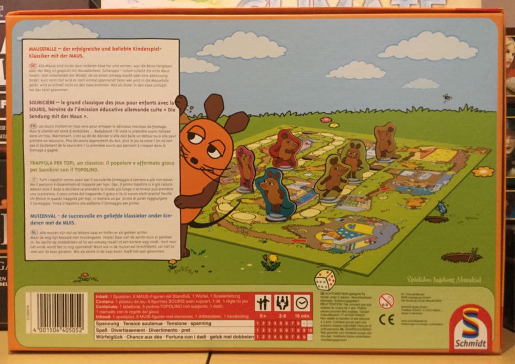 Mausefalle  (2-6) board game collectible [Barcode 4001504405052] - Main Image 2