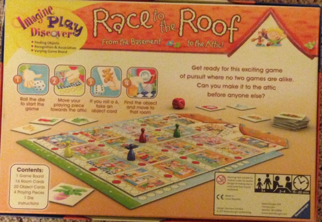 Race to the Roof  (2-4) board game collectible [Barcode 4005556220564] - Main Image 2
