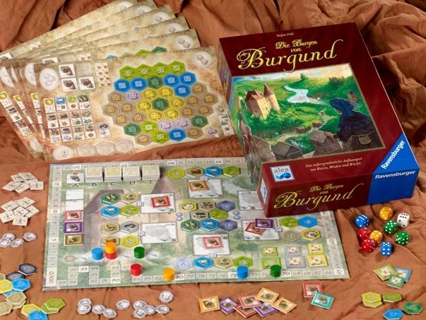 The Castles of Burgundy  (2-4) board game collectible [Barcode 4005556812431] - Main Image 2