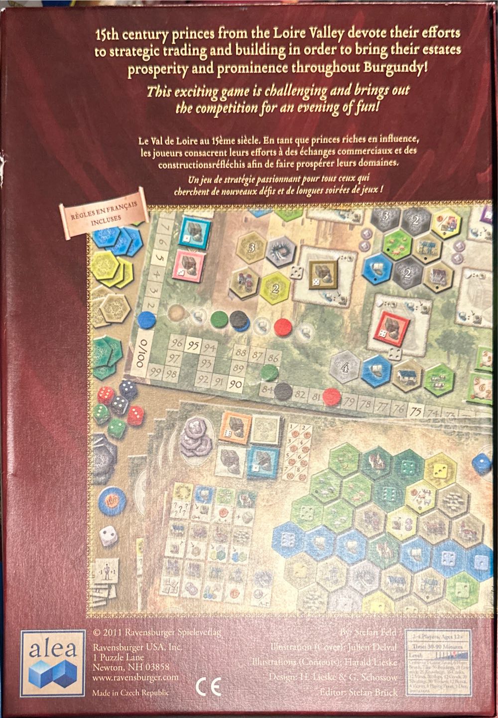 The Castles of Burgundy  (2-4) board game collectible [Barcode 4005556812431] - Main Image 3