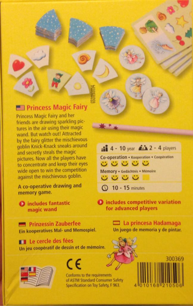 Princess Magic Fairy   (2-4) board game collectible [Barcode 4010168210506] - Main Image 2