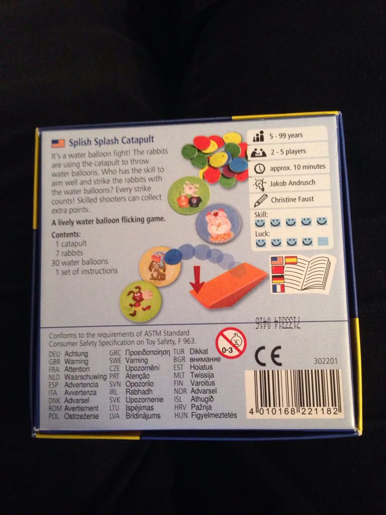 Splish Splash Catapult  (2-5) board game collectible [Barcode 4010168221182] - Main Image 2