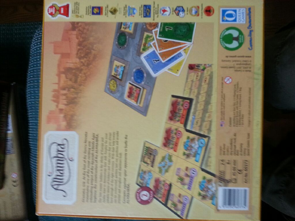 Alhambra  (2-6) board game collectible [Barcode 4010350603734] - Main Image 2