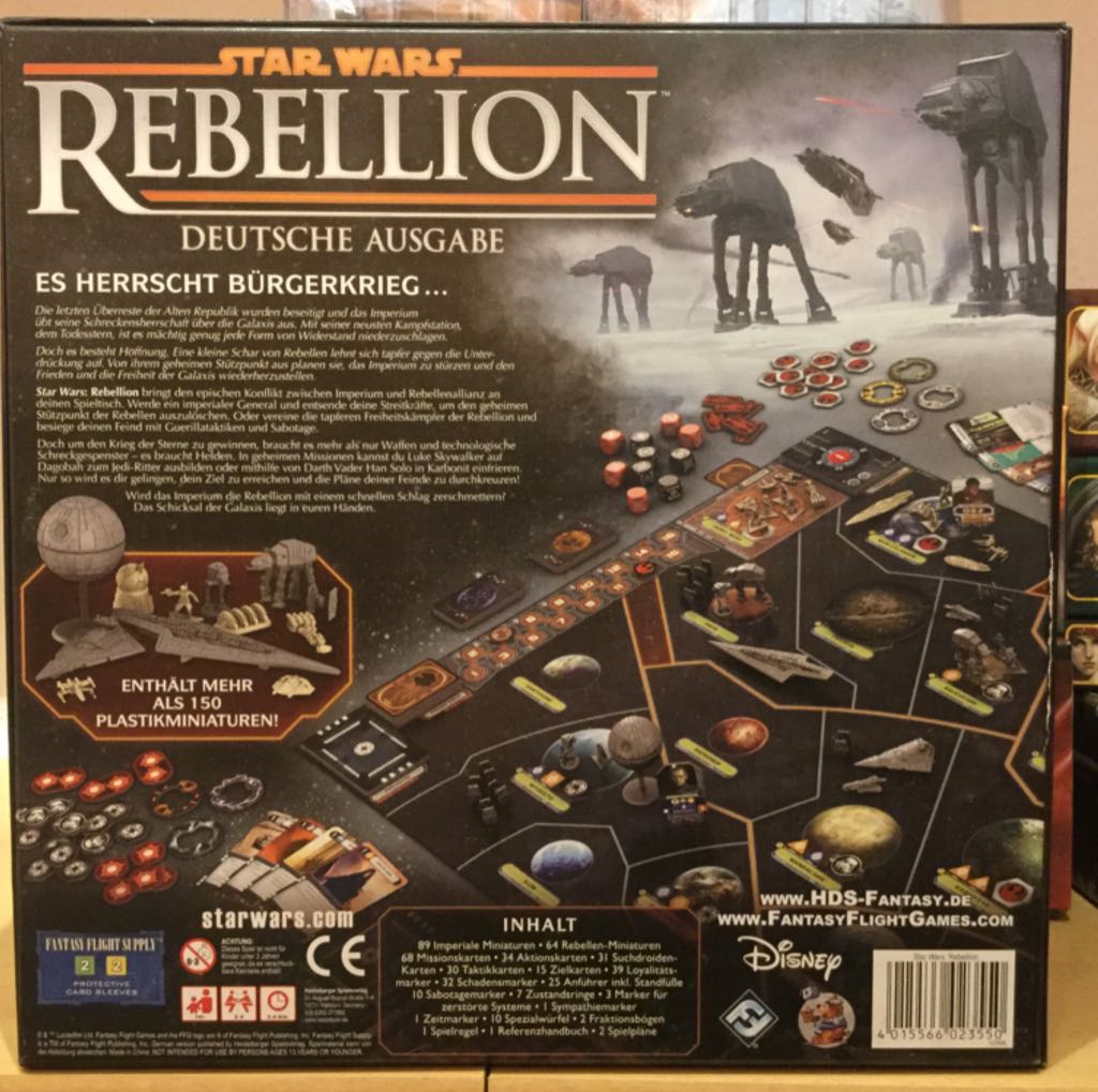 Star Wars Rebellion  (2-4) board game collectible [Barcode 4015566023550] - Main Image 2