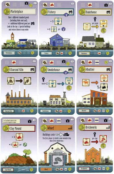 Le Havre  (1-5) board game collectible [Barcode 4015566030091] - Main Image 3