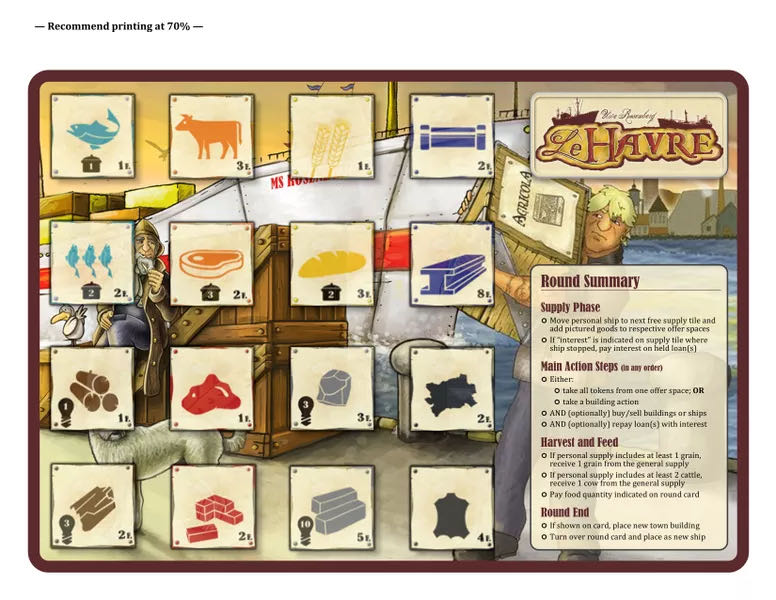 Le Havre  (1-5) board game collectible [Barcode 4015566030091] - Main Image 4