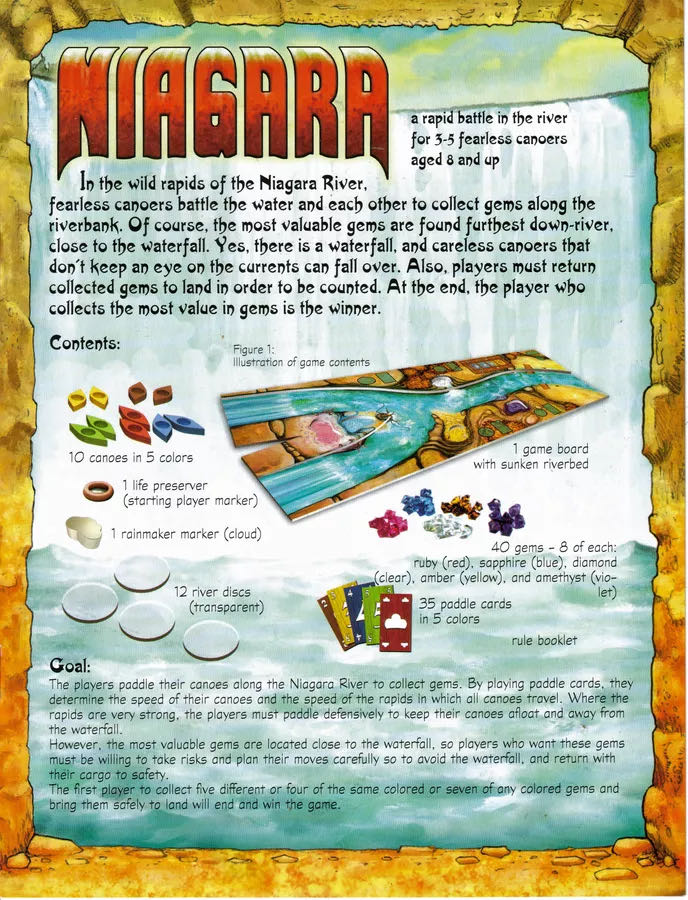 Niagara  (3-5) board game collectible [Barcode 4015682249001] - Main Image 2