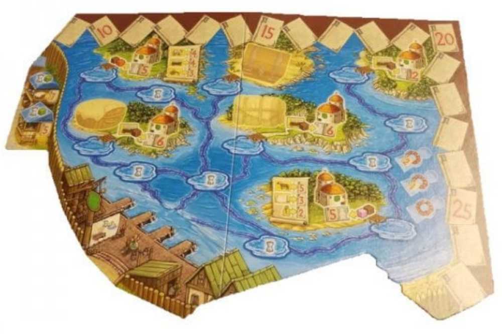 Village: Port  (2, 3, 4) board game collectible [Barcode 4250231705403] - Main Image 4