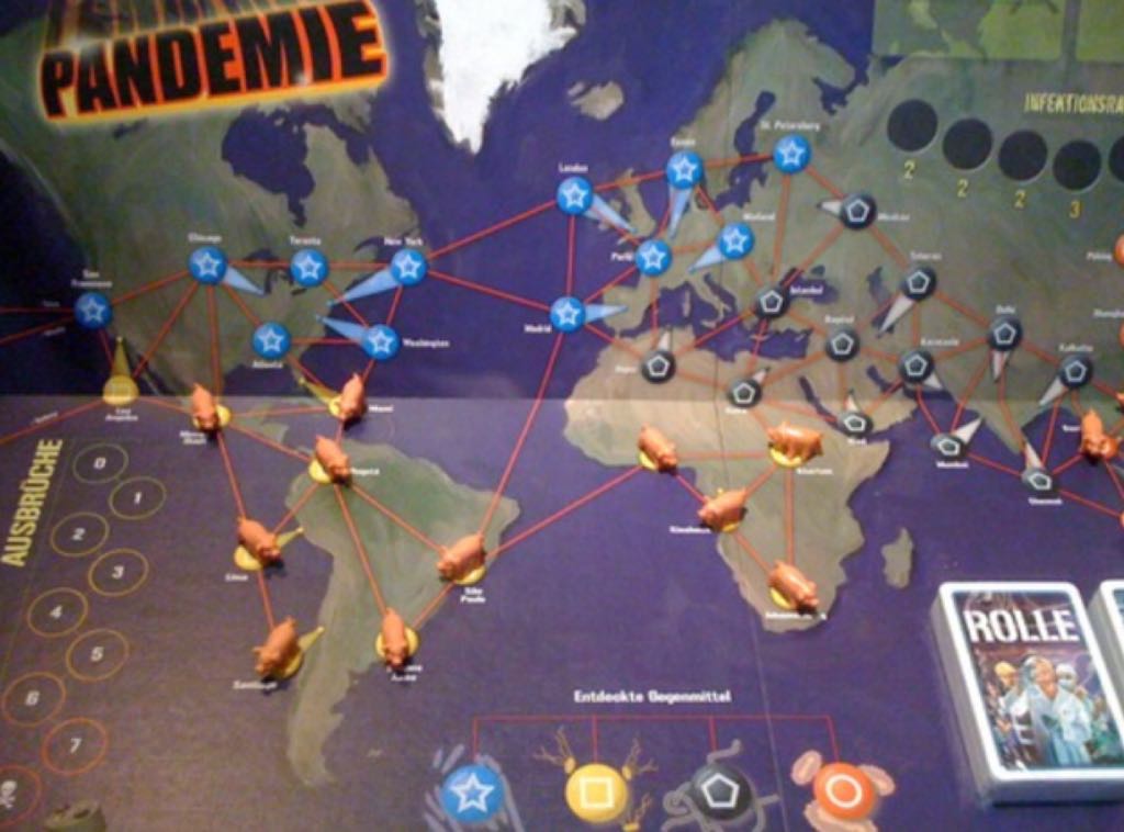 Pandemie: Können Sie die Menschheit retten?  (2-4) board game collectible [Barcode 4250231751325] - Main Image 2