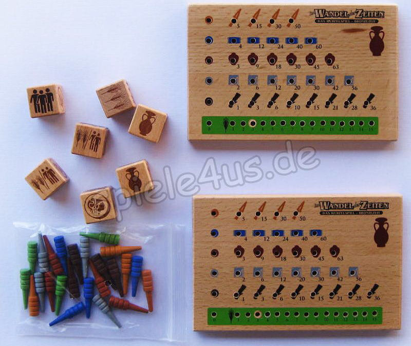 Im Wandel der Zeiten - Bronzezeit, Nominierungsliste SdJ 2010  (1-4) board game collectible [Barcode 4250231751875] - Main Image 3