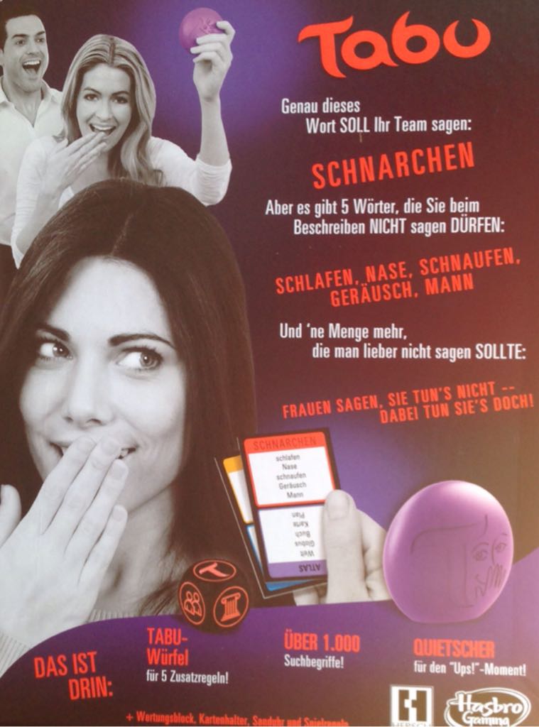 Tabu  (4-12) board game collectible [Barcode 5010994723705] - Main Image 2