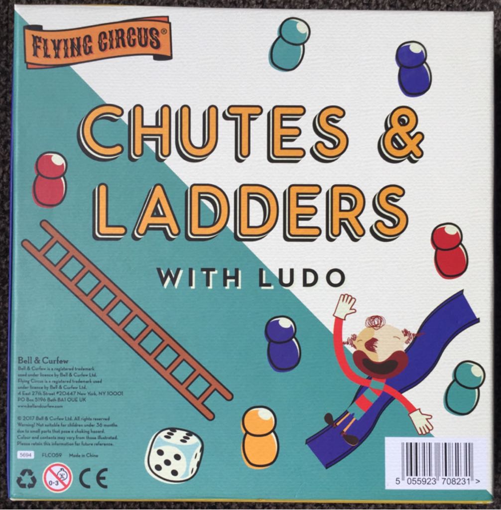 Chutes & Ladders  (2-4) board game collectible [Barcode 5055923708231] - Main Image 2
