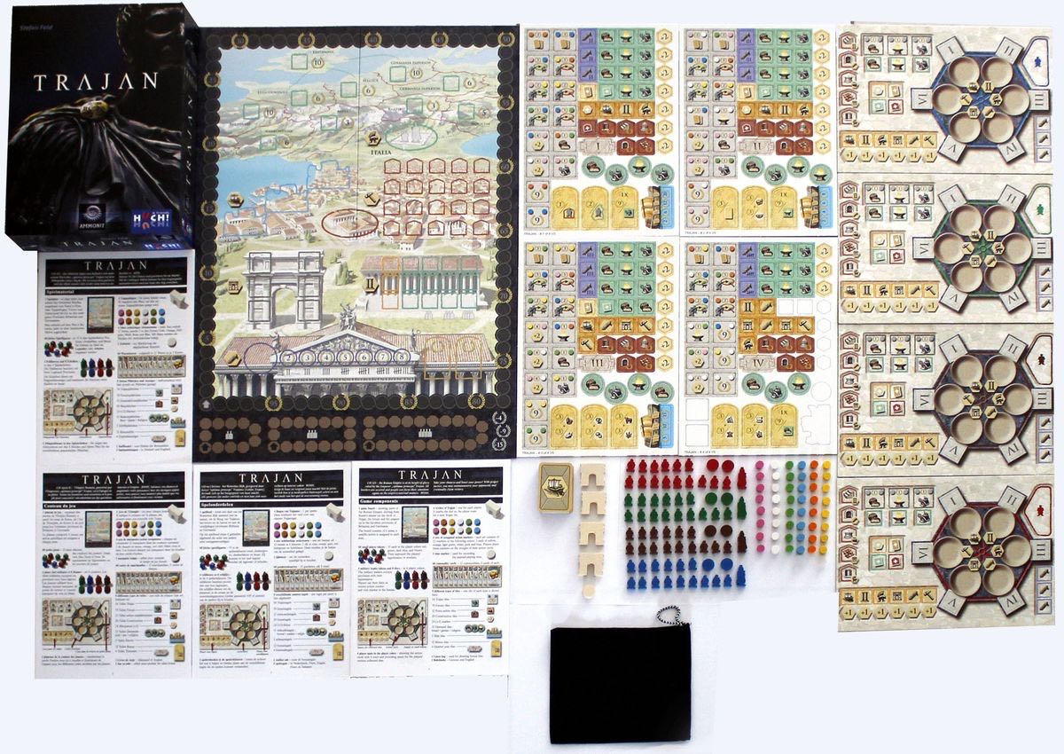 Trajan  (2-4) board game collectible [Barcode 5060156400159] - Main Image 3