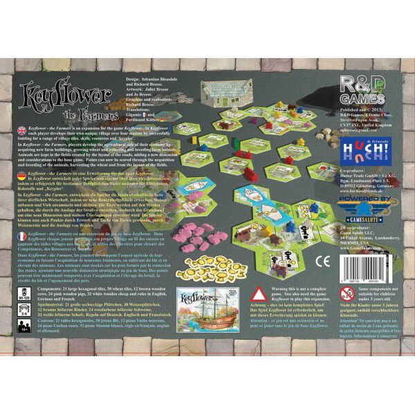 Keyflower: The Farmers  (2-6) board game collectible [Barcode 5060156400180] - Main Image 2