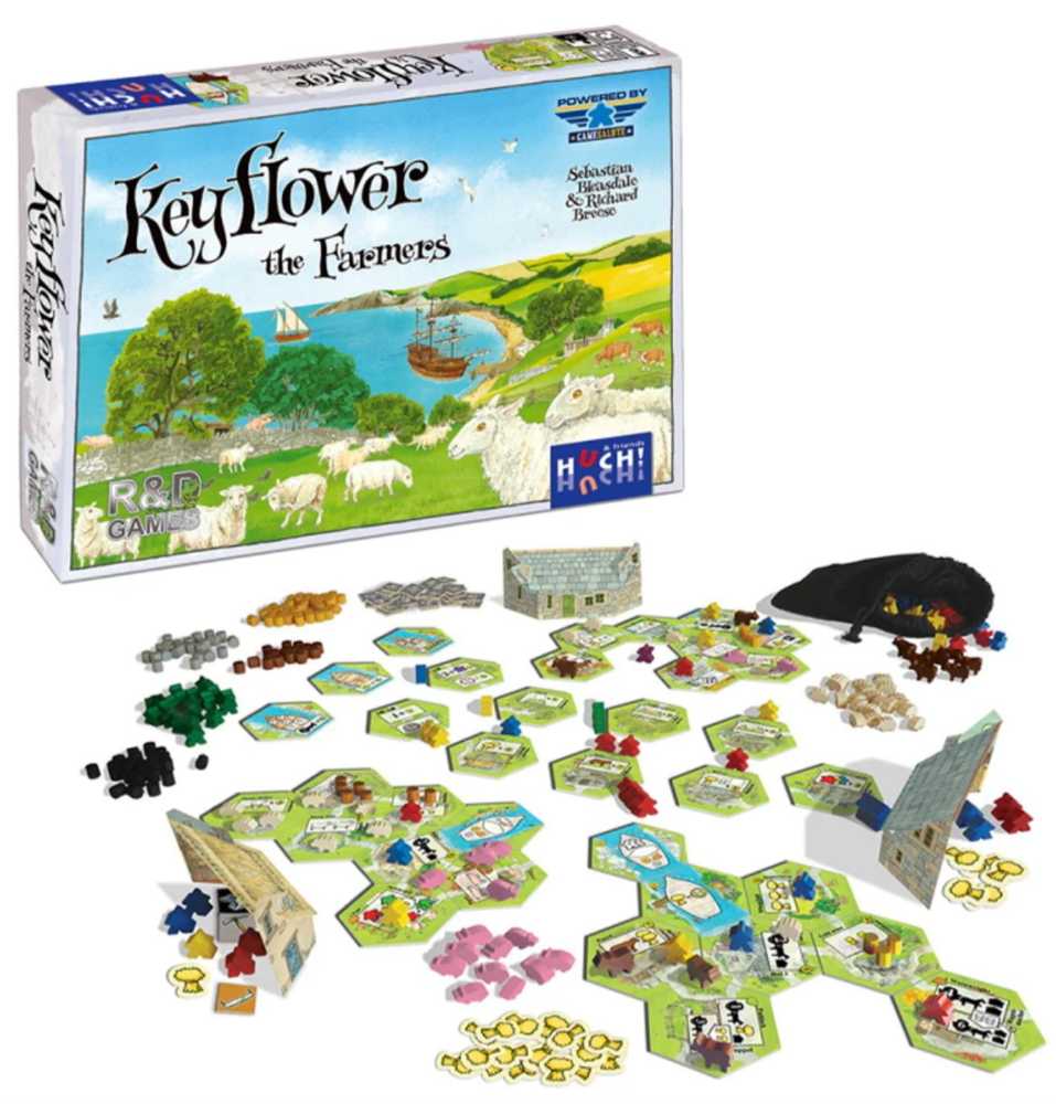 Keyflower: The Farmers  (2-6) board game collectible [Barcode 5060156400180] - Main Image 3