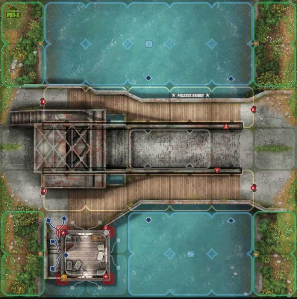 Heroes Of Normandie: Pegasus Bridge Scenario Pack  (2-4) board game collectible [Barcode 5060377580401] - Main Image 3