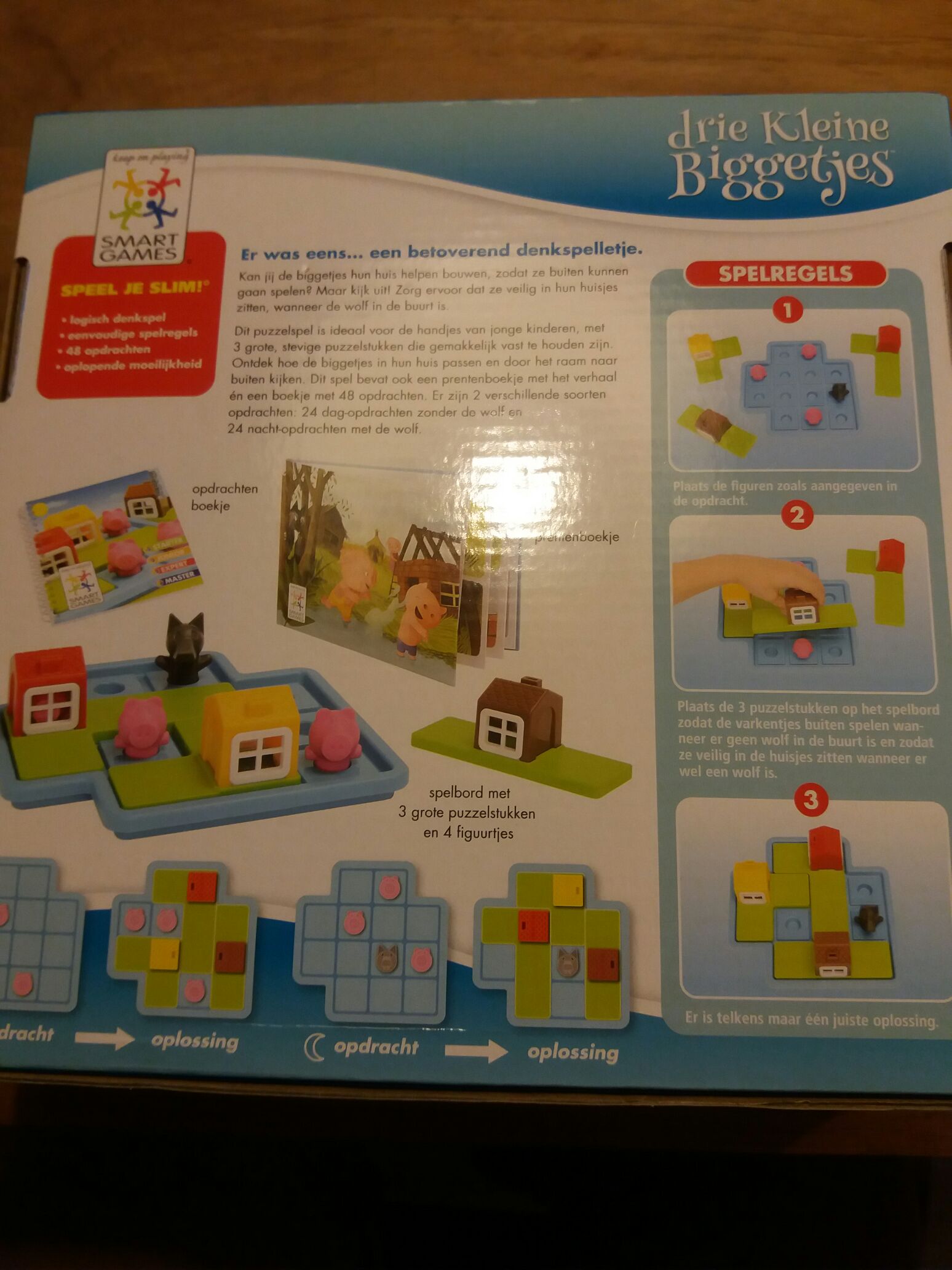 drie kleine biggetjes  (1) board game collectible [Barcode 5414301518204] - Main Image 2