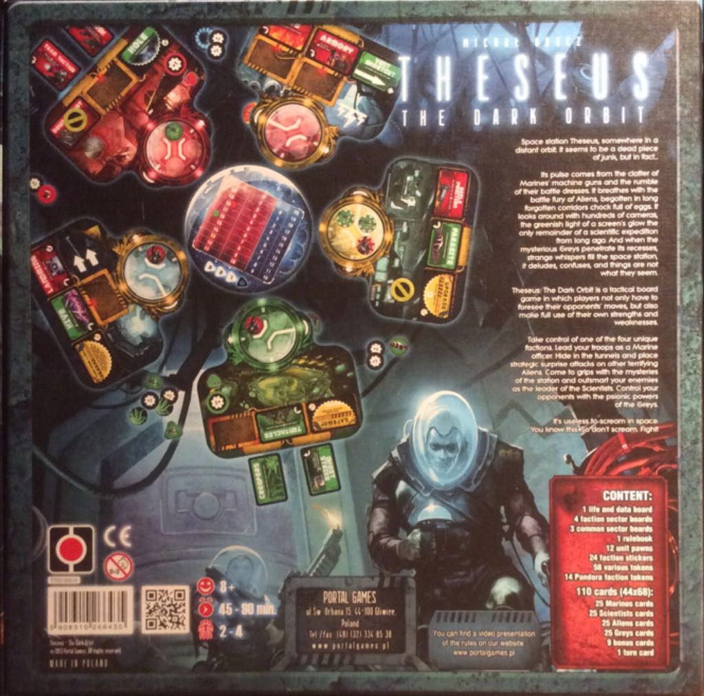 Theseus The Dark Orbit  (2 - 4) board game collectible [Barcode 5908310266435] - Main Image 2