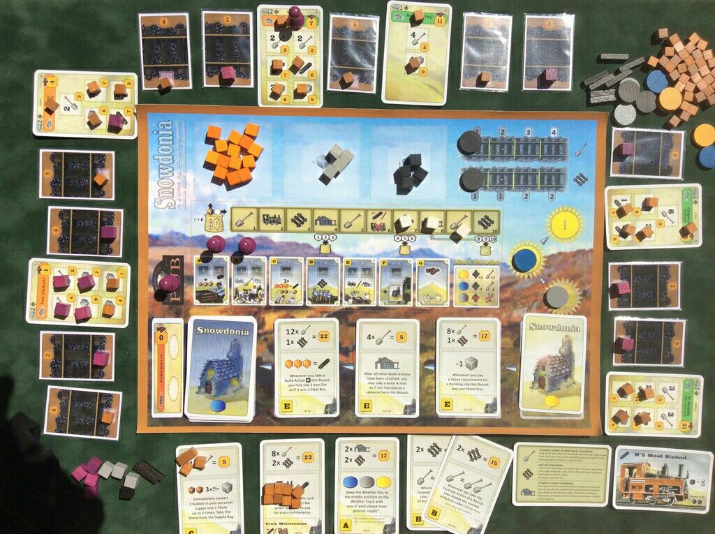 Snowdonia  (1-5) board game collectible [Barcode 609132848162] - Main Image 2