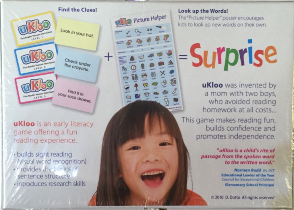 uKloo  (1-4) board game collectible [Barcode 627843100829] - Main Image 2