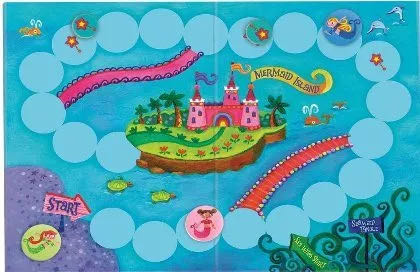 Mermaid Island  (2 to 6) board game collectible [Barcode 643356046775] - Main Image 3