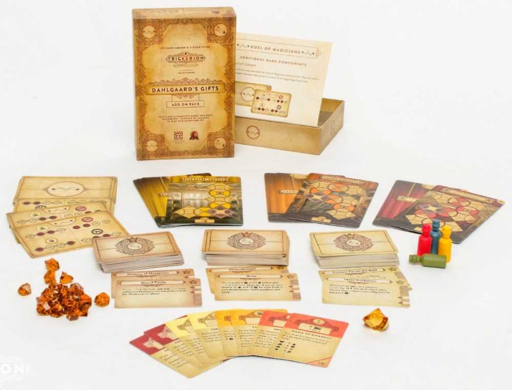 Trickerion: Dahlgaard’s Gifts  (2-4) board game collectible [Barcode 645871789274] - Main Image 3