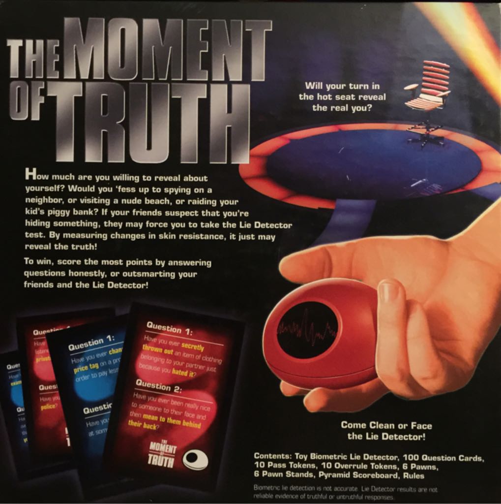 The Moment Of Truth  (3-6) board game collectible [Barcode 653569362357] - Main Image 2