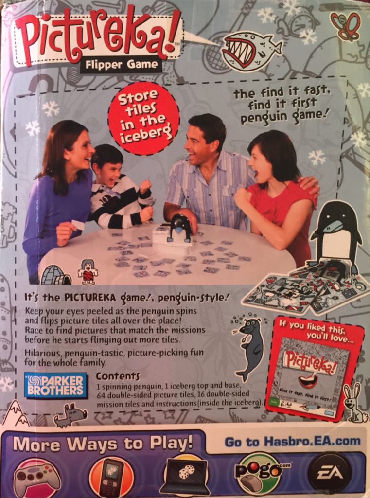 Pictureka! Flipper  (2+) board game collectible [Barcode 653569397137] - Main Image 2