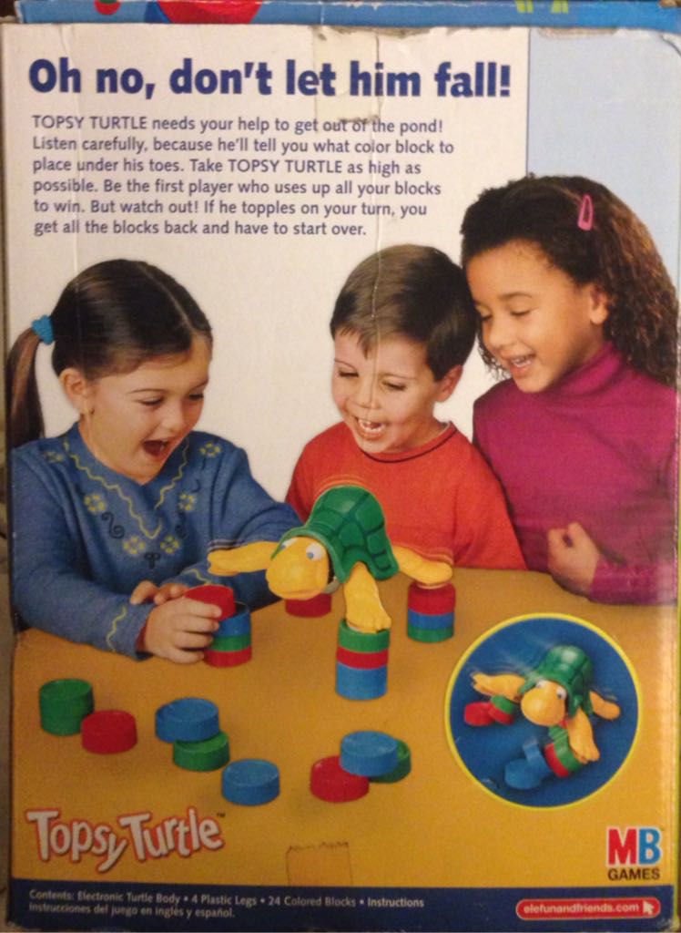 Topsy Turtle  (2-4) board game collectible [Barcode 653569411604] - Main Image 2