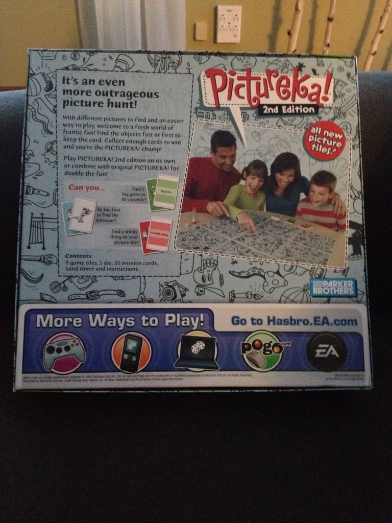 Pictureka! Second Edition  (2+) board game collectible [Barcode 653569490173] - Main Image 2