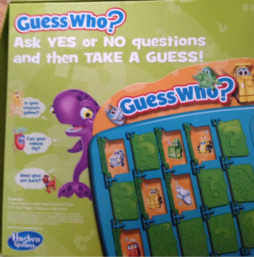 Guess Who?  (2) board game collectible [Barcode 653569894223] - Main Image 2